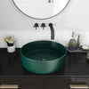 Ceramic Circular Vessel Bathroom Sink Art Sink