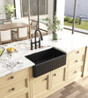 Inch White Farmhouse Sink Deep Apron Sink Undermount Farmhouse Kitchen Sink Single Farm Sink